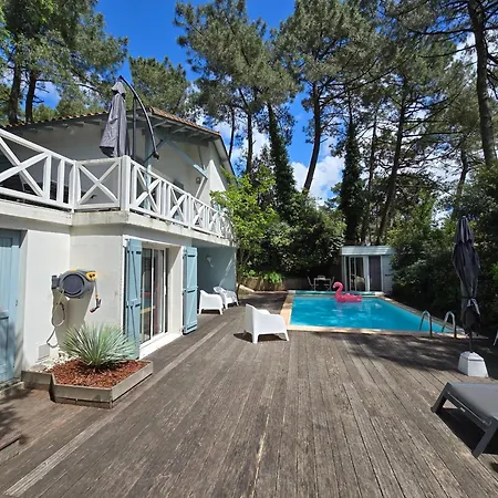 Avec Piscine Privee-4 Ch-8 Pers-ronce Les Bains Villa La Tremblade